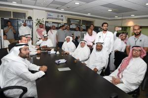 UQU President Meets Saudi Engineers Working in the Grand Mosques Projects